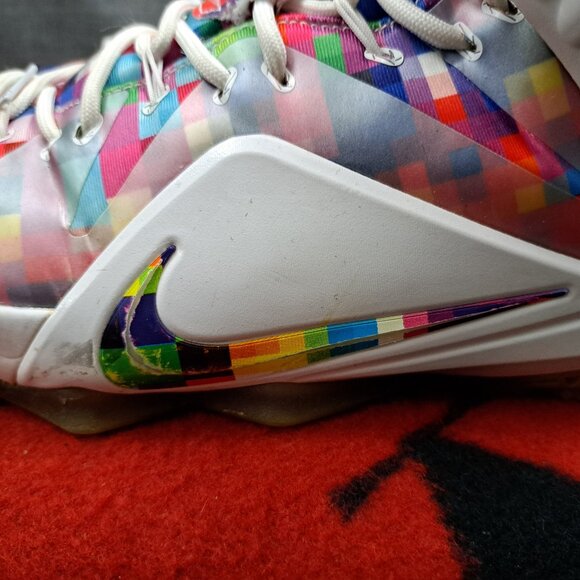 %Size 9.5 Nike LeBron 12 Ext \'Prism\' 748861-900 / GREAT RESTORATION / A 30 main image 6